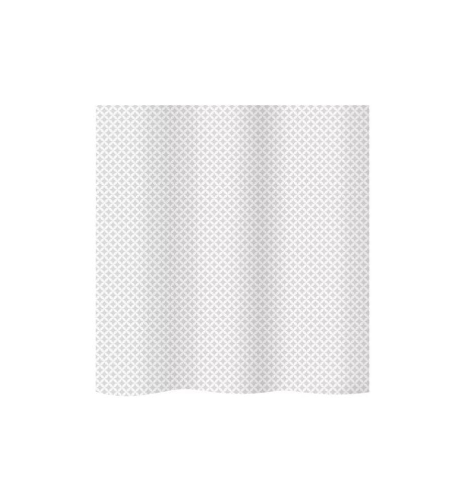 diaqua® - Duschvorhang Andalus 240 x 180 cm, Weiss