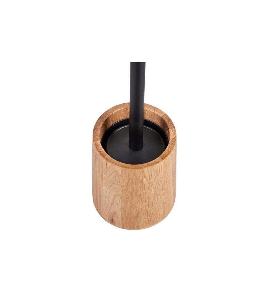 diaqua® - Toilettenbürste Oak Schwarz/Braun