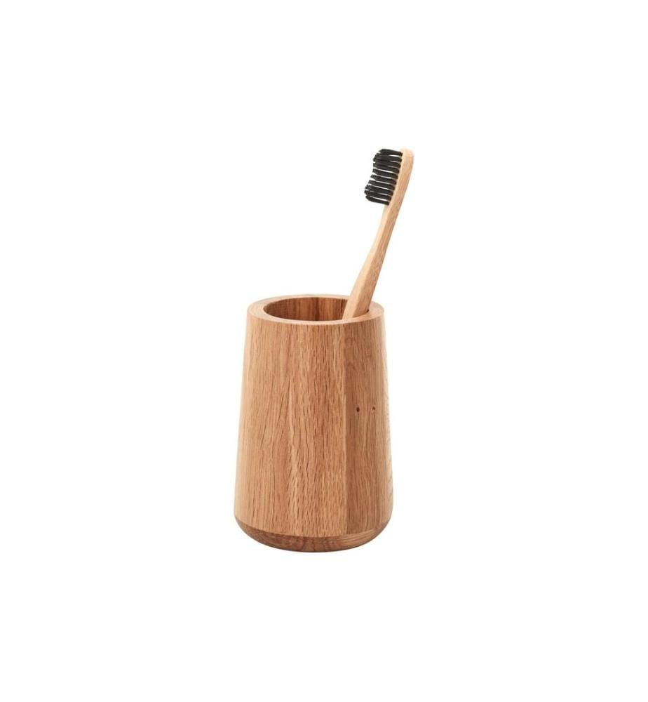 diaqua® - Zahnputzbecher Oak Braun