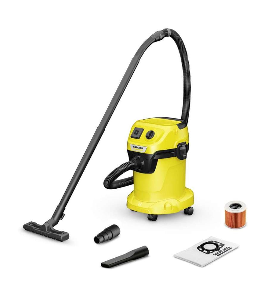 Wet & Dry Vacuum Cleaner Wd 3 P V-17/6/20 - Black and Yellow