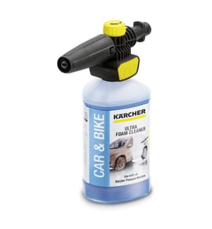 FJ 10 C Connect 'n' Clean foam nozzle with Ultra Foam Cleaner.