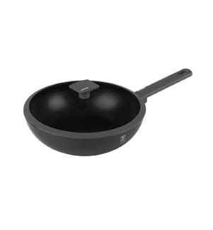 Wok Bratpfanne Ø 28cm mit Deckel Anthracite Collection - Noir