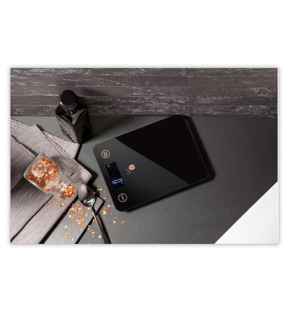 Digitale Küchenwaage Kapazität 5 kg - Schwarz und Roségold
