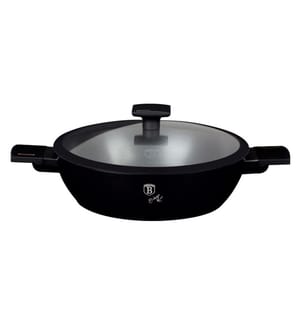 Kochtopf mit Deckel 28 cm Collection Monaco - Schwarz