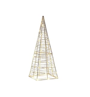 Gartendekoration LED PUKSALA Weihnachtsbaum 60 cm Silber