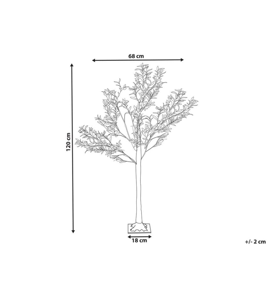 Gartendekoration LED CELIONI Baum 120 cm Grün