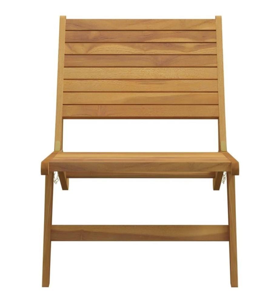 Chaise de jardin Bois de teck solide