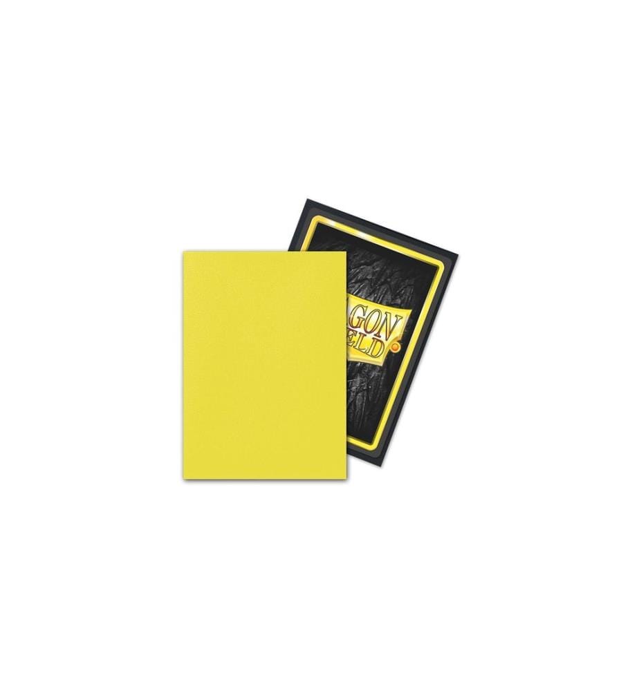 Dragon Shield - Étui à cartes Dual Matte: Lightning Taille standard Jaune 100