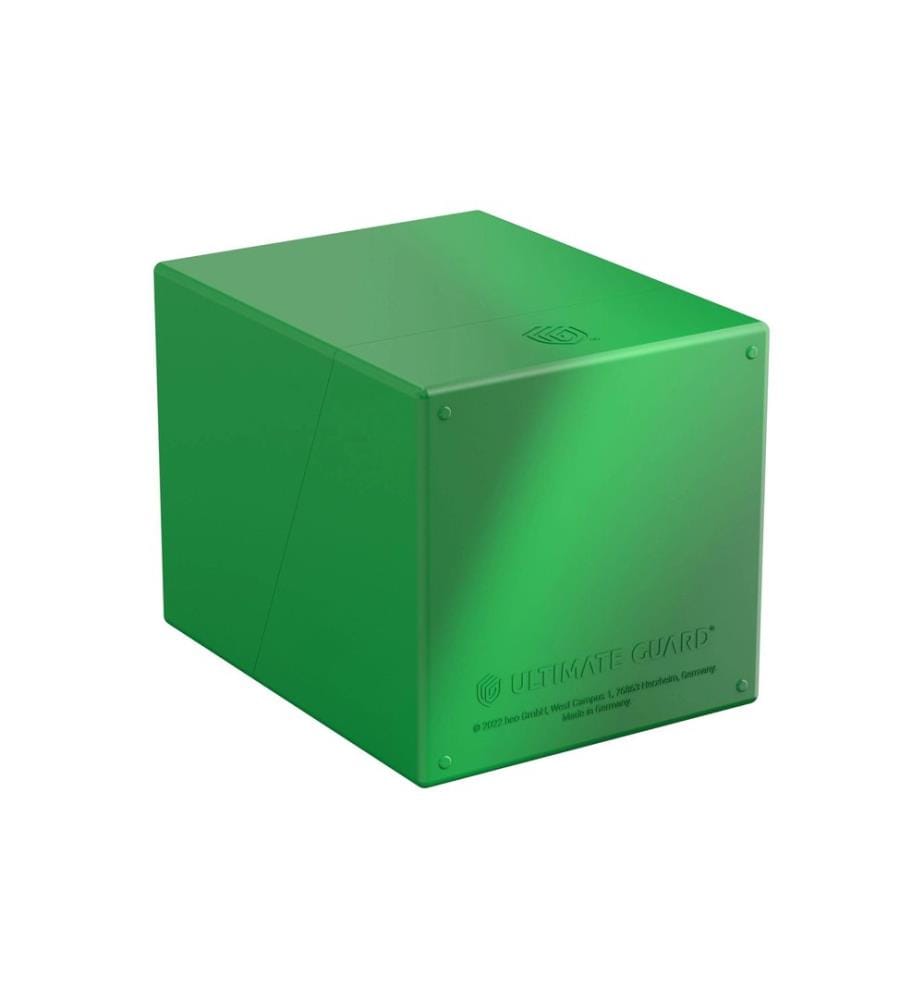 Ultimate Guard - Boîte à cartes Boulder Deck Case 100+ Solid Vert