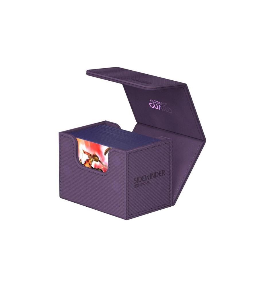 Ultimate Guard - Boîte à cartes XenoSkin Sidewinder Monocolor 80+ violet
