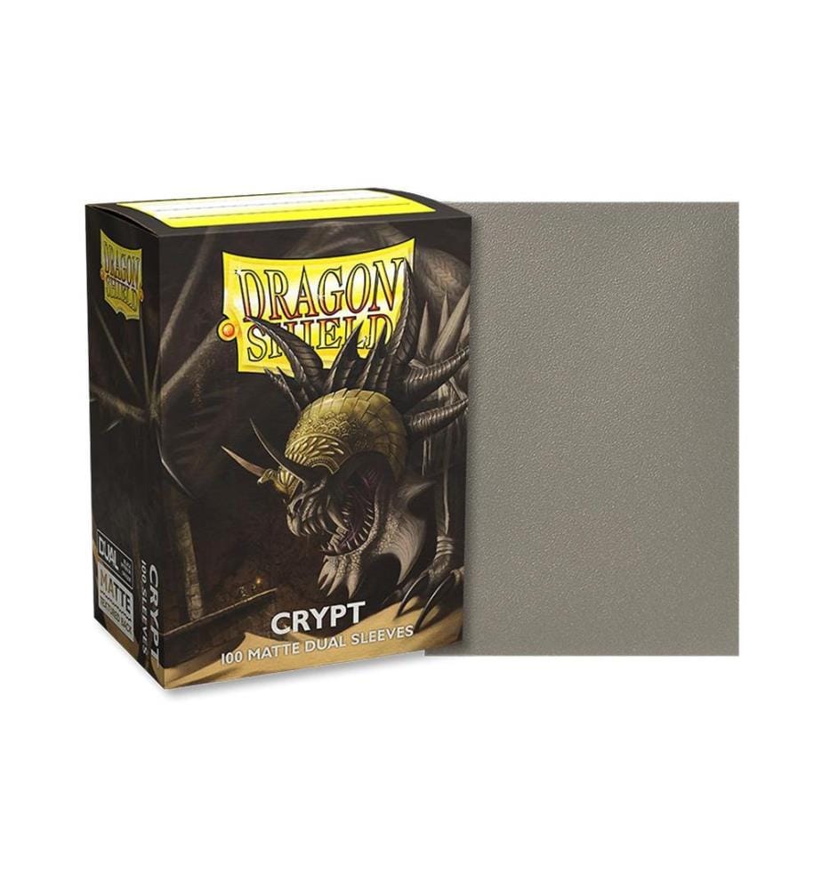 Dragon Shield - Étui à cartes Dual Matte: Crypt Taille standard Argenté 100