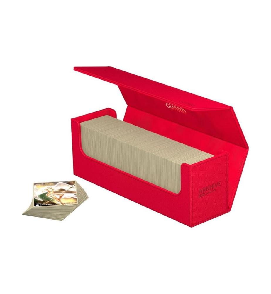 Ultimate Guard - Kartenbox XenoSkin Arkhive Monocolor 400+ Rot