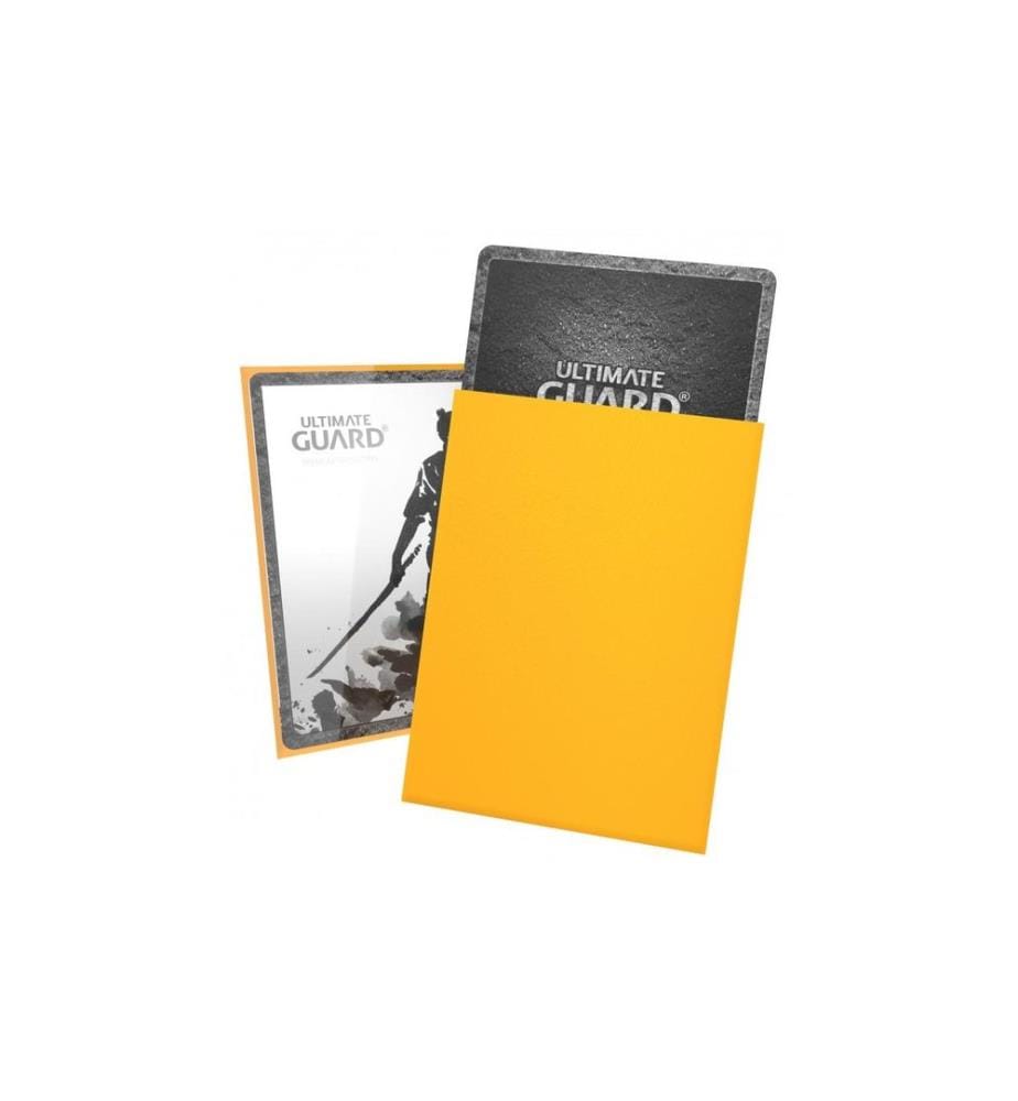 Ultimate Guard - Étui à cartes Katana Sleeves taille standard jaune 100