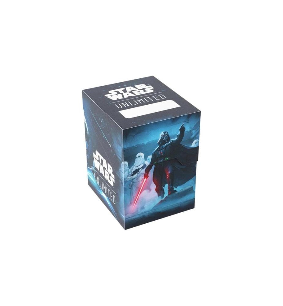 Asmodée - Kartenbox Star Wars: Unlimited Soft Crate Darth Vader