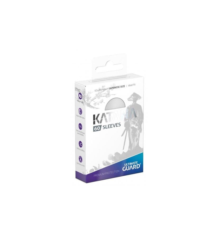 Ultimate Guard - Kartenhülle Katana Sleeves Japanische Grösse Weiss 60