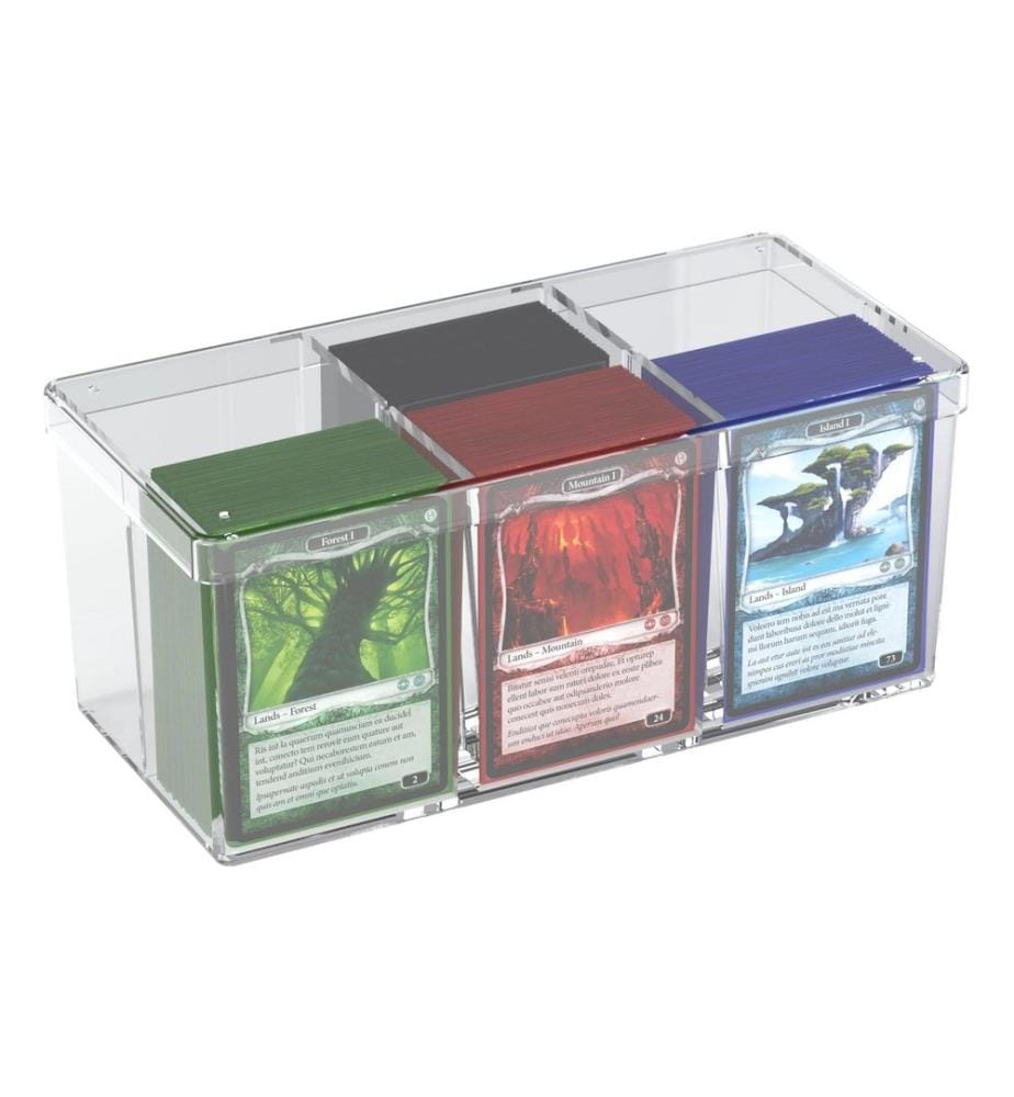Ultimate Guard - Kartenbox Stack 'n' Safe Card Box 480 Transparent
