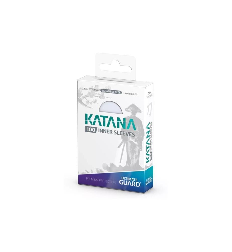 Ultimate Guard - Étui à cartes Katana Inner Sleeves Small Transparent (100)
