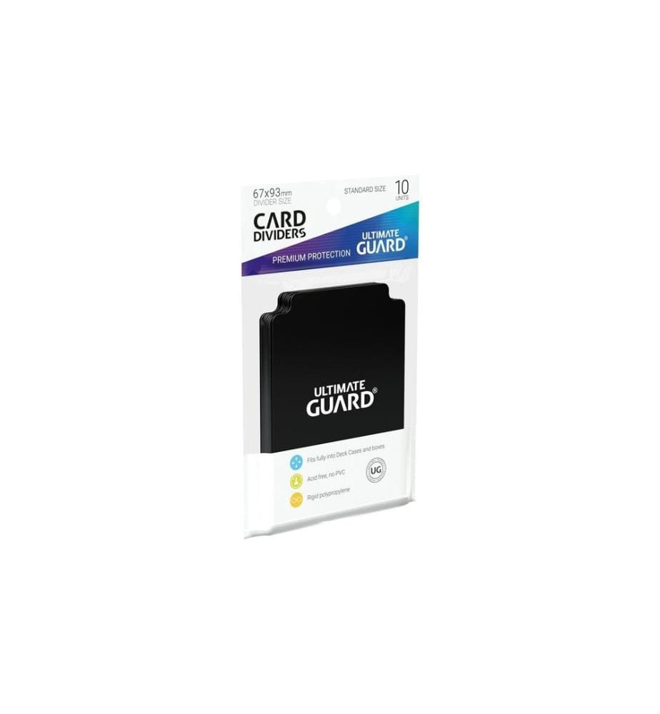 Ultimate Guard - Séparateur de cartes Taille standard noir 10