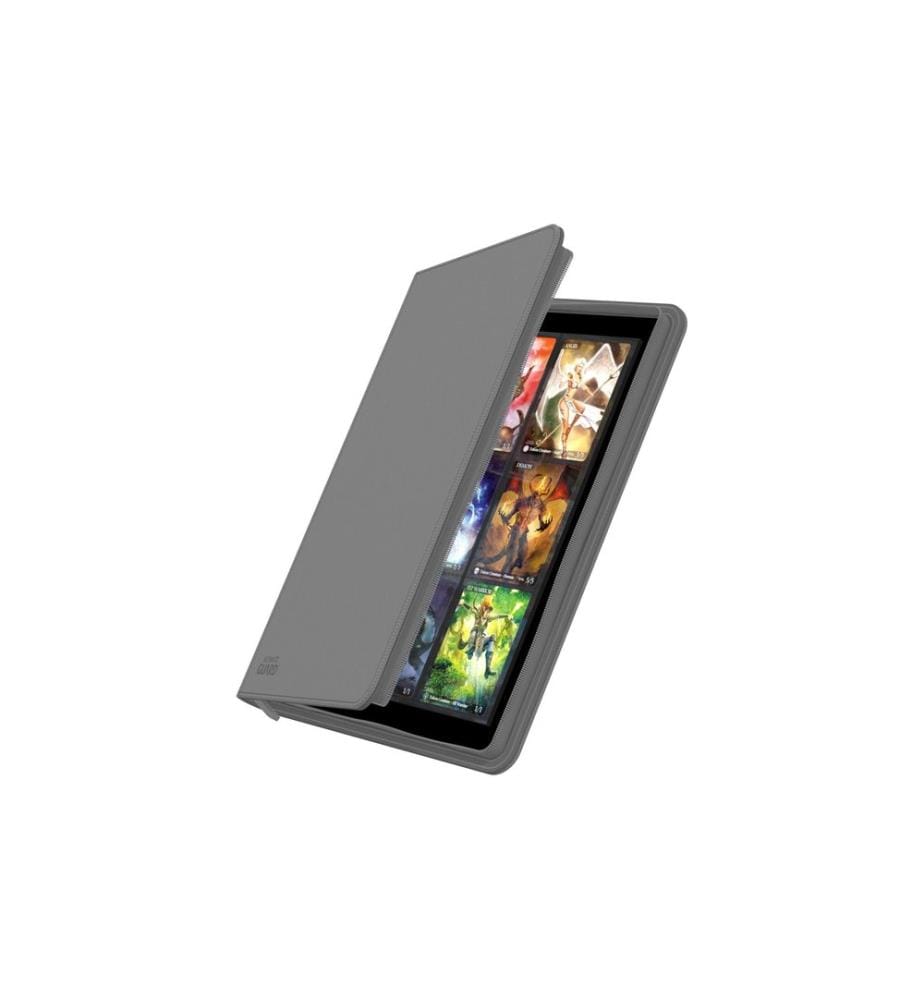 Ultimate Guard - Karten-Portfolio ZipFolio XenoSkin 18-Pocket, grau