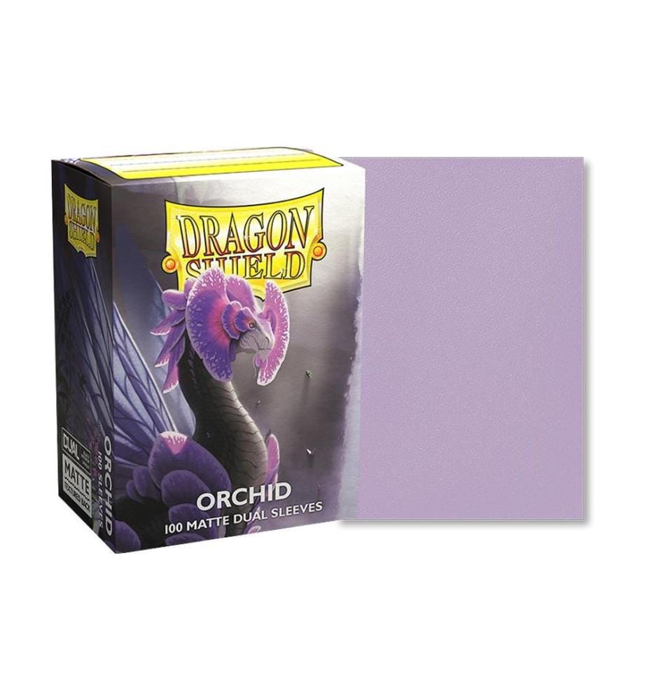 Dragon Shield - Kartenhülle Dual Matte: Orchid Standardgrösse Lila 100