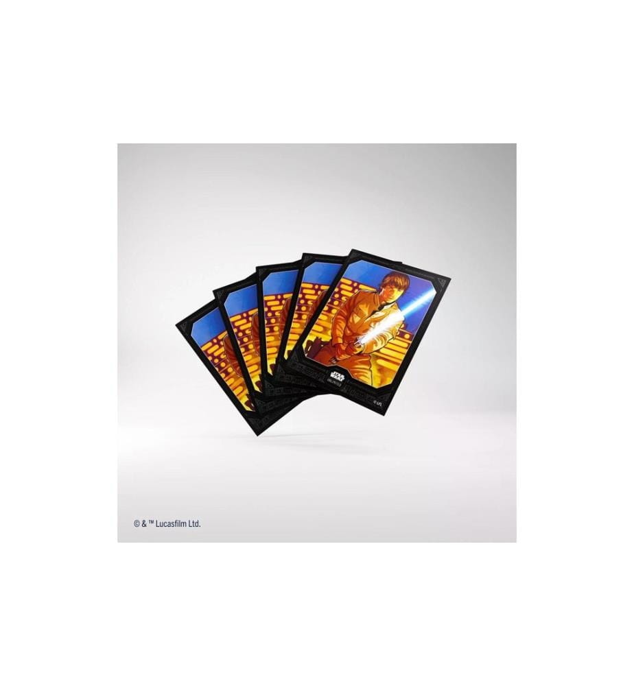 Asmodée - Kartenhülle Art Sleeves Luke Skywalker 60 +1 Stk.