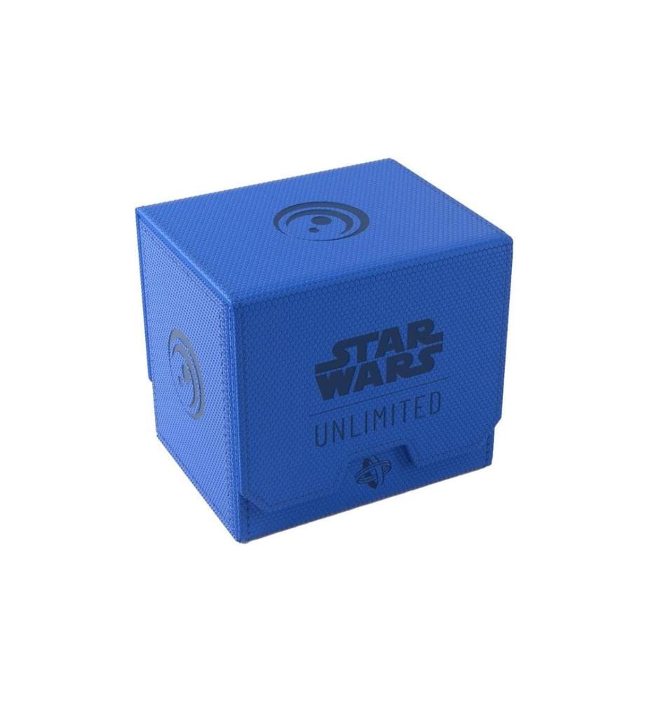 Asmodée - Kartenbox Star Wars: Unlimited Deck Pod blau