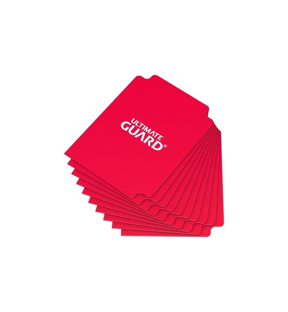 Ultimate Guard - Séparateur de cartes Taille standard rouge 10