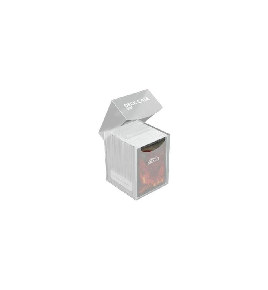Ultimate Guard - Boîte à cartes Deck Case 100+ taille standard Transparent
