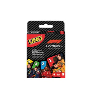 Mattel Spiele - Jeux de cartes Jeu de cartes UNO Formule 1, 2 à 10 joueurs