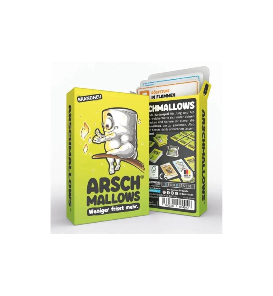 Denkriesen - Jeux de cartes Arschmallows (DE)