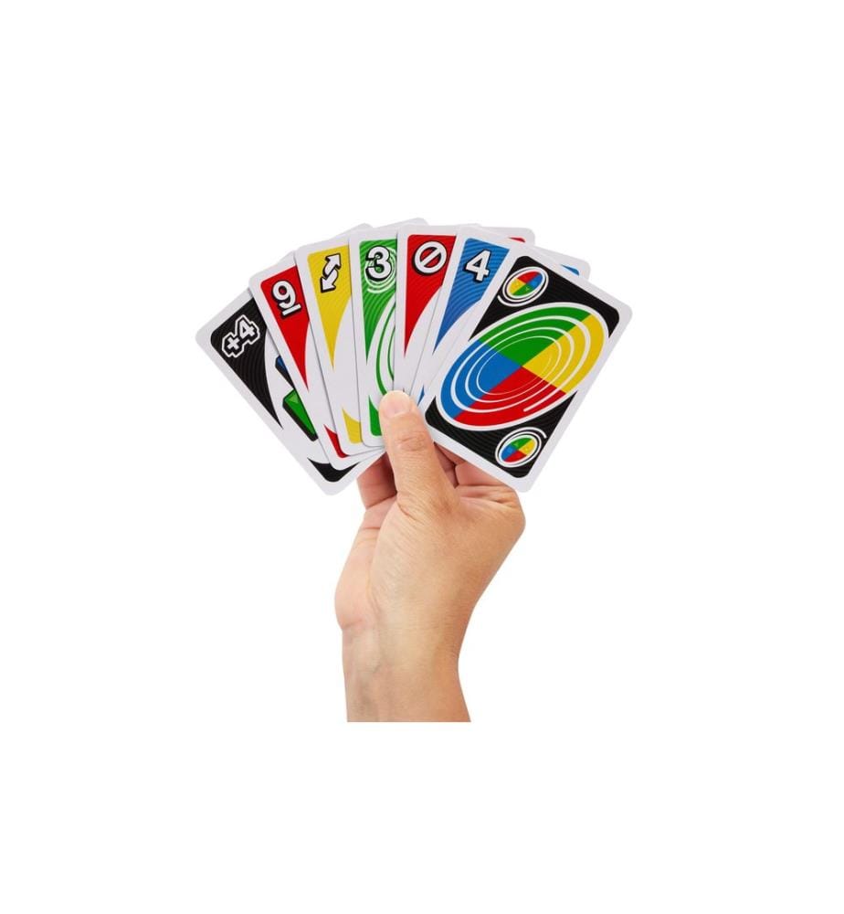 Mattel Spiele - Kartenspiel UNO Spin Kartenspiel