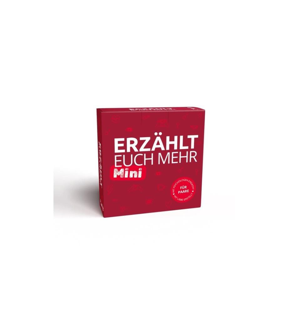 Simon & Jan - Kartenspiel Erzählt euch mehr Paare – Mini (d)