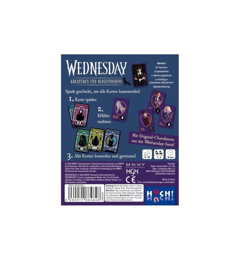 HUCH! - Kartenspiel Wednesday (d)