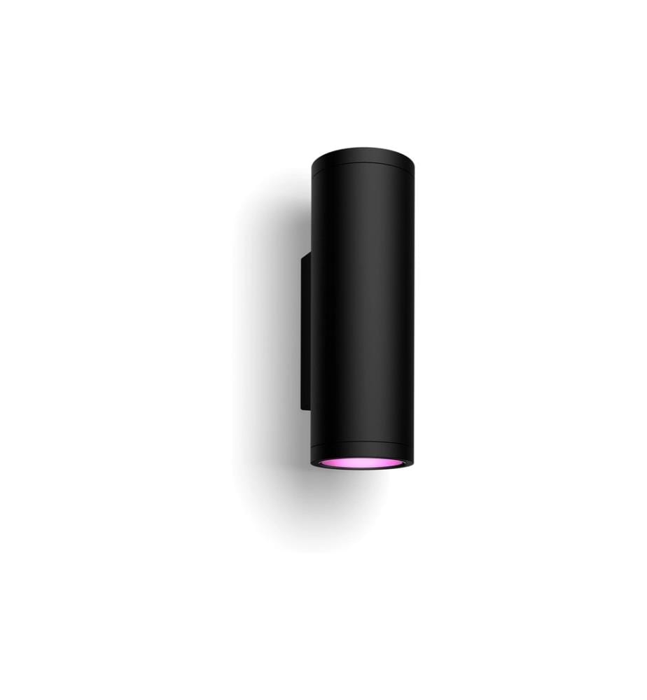 PHILIPS HUE - White & Color Ambiance Outdoor Appear Applique murale noire