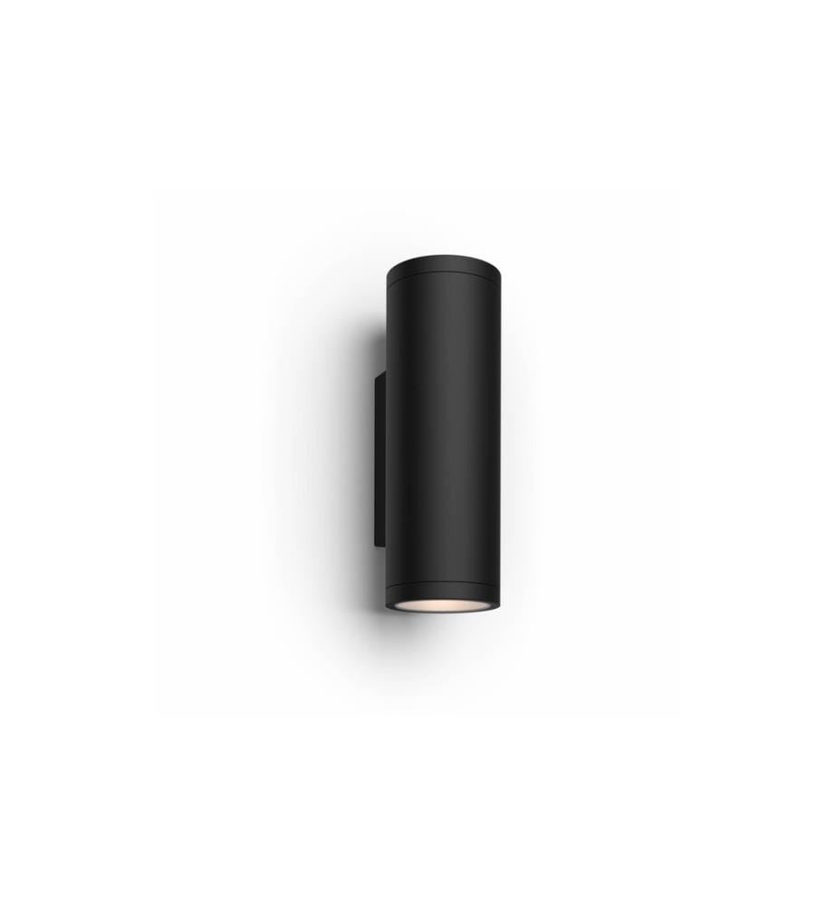 PHILIPS HUE - White & Color Ambiance Outdoor Appear Applique murale noire