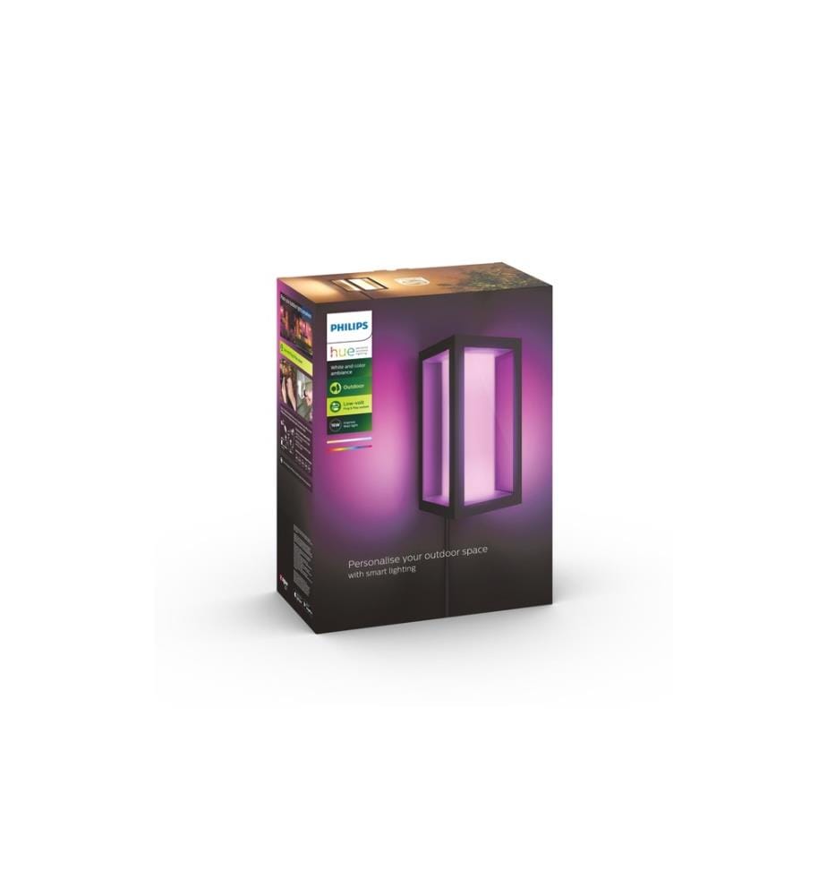 PHILIPS HUE - White & Col. Amb. Impress Applique murale extension noire