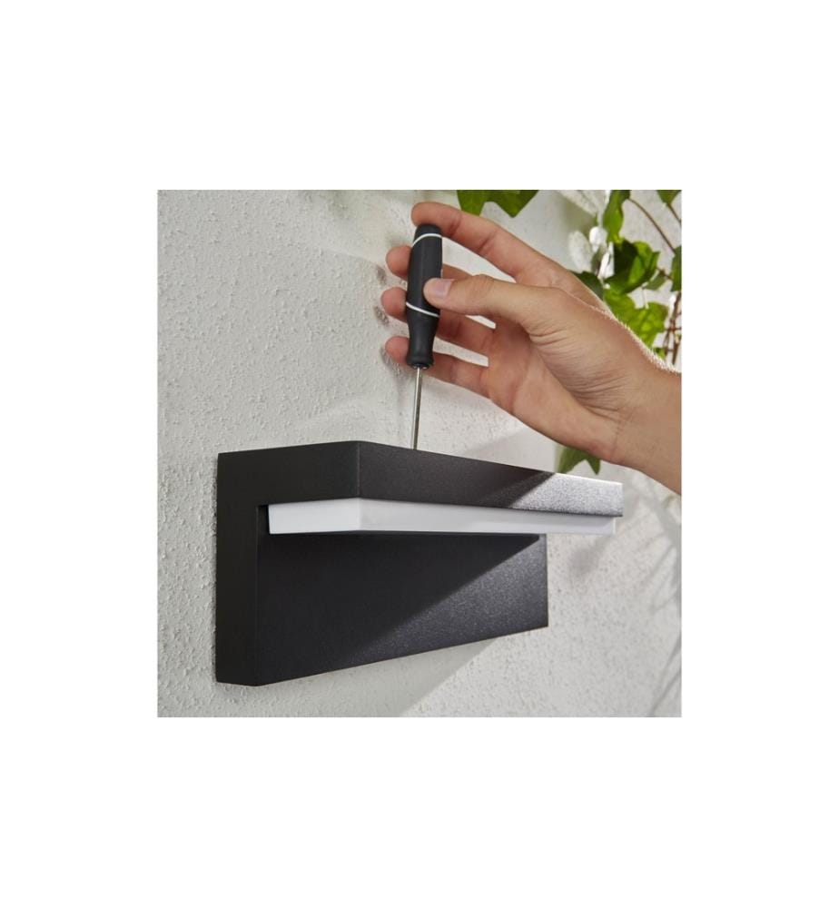 PHILIPS HUE - White & Color Ambiance Outdoor Nyro Applique murale noire
