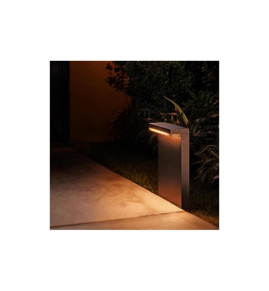 PHILIPS HUE - White & Color Ambiance Outdoor Nyro Lampe de socle noire