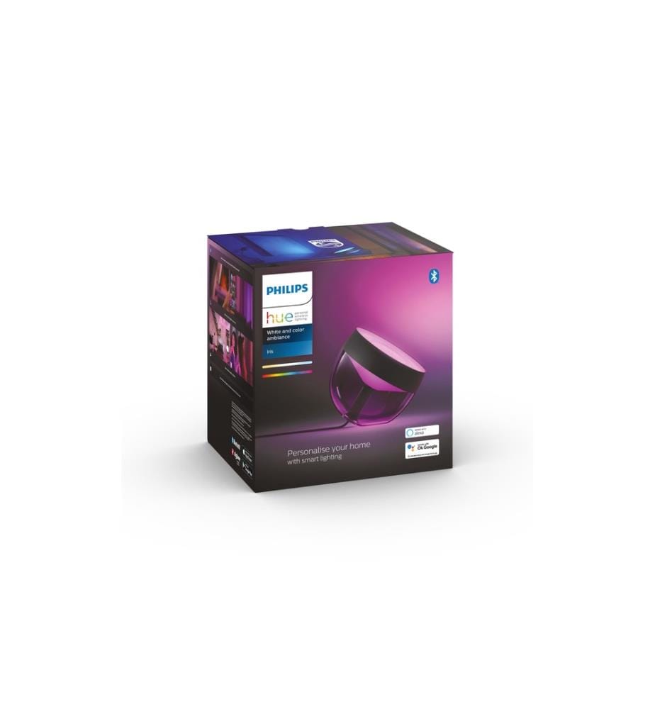 PHILIPS HUE - White & Color Ambiance Iris Lampe de table noire
