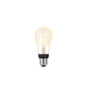 PHILIPS HUE - White Ambiance E27 pack individuel Edison ST64 filament 550 lm
