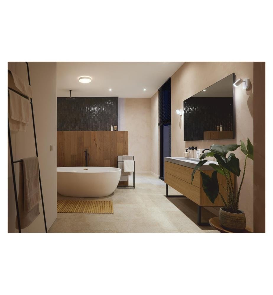 PHILIPS HUE - White Amb. Devere Deckenleuchte M weiss 1900 lm + Dimmer