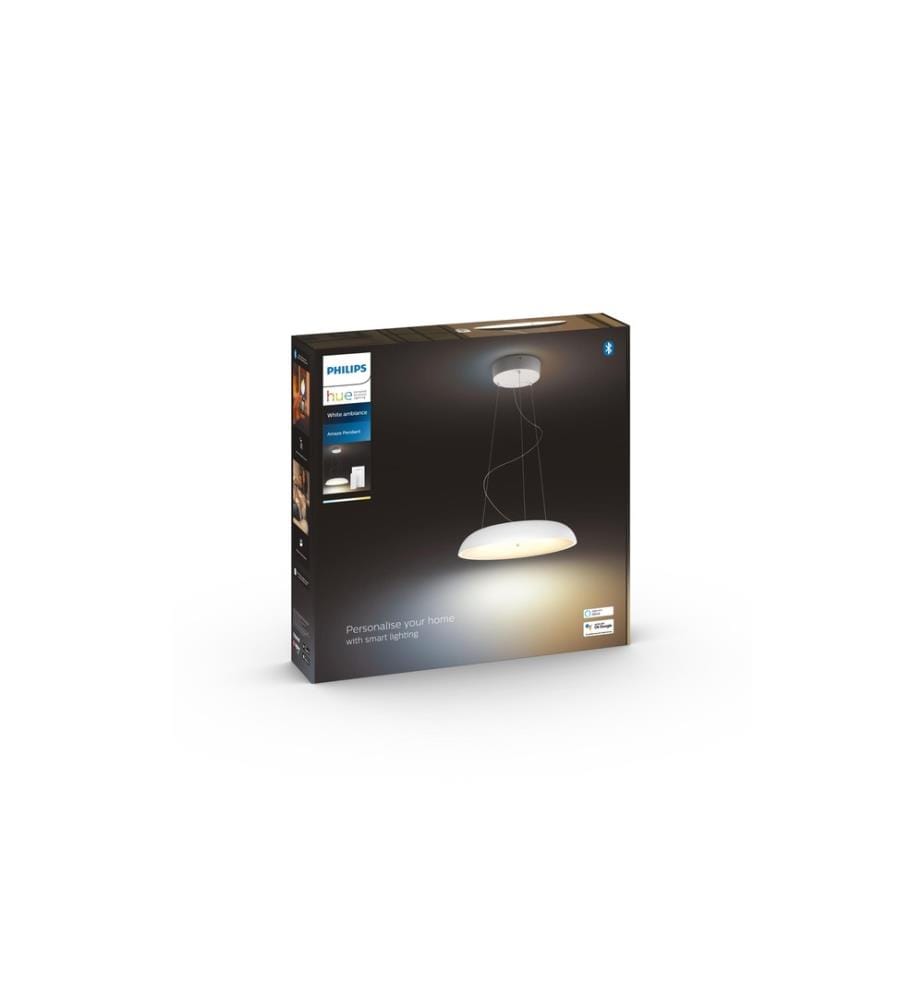PHILIPS HUE - White Amb. Amaze suspension blanc 2750 lm + dimmer