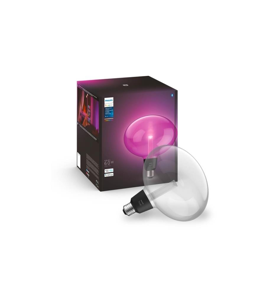 PHILIPS HUE - Ampoule White & Col. Amb. Lightguide, 6.5 W, ellipse