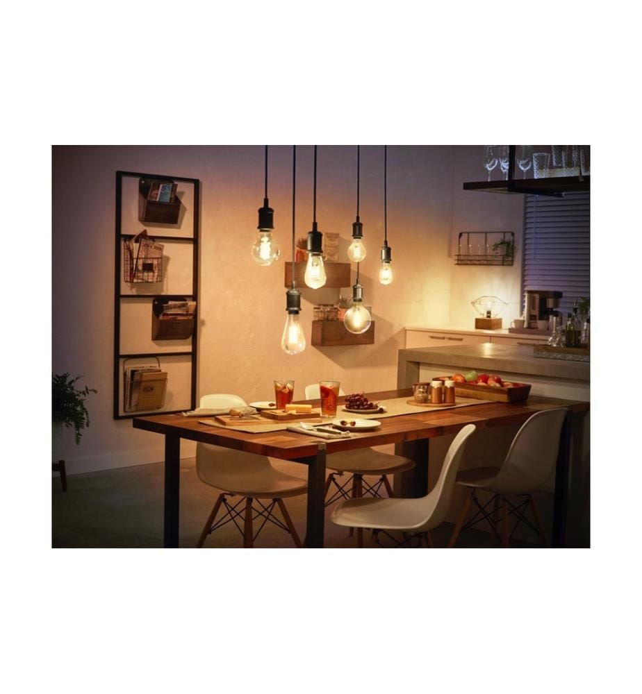 PHILIPS HUE - Ampoule White E27 Pack individuel filament Edison 550 lm