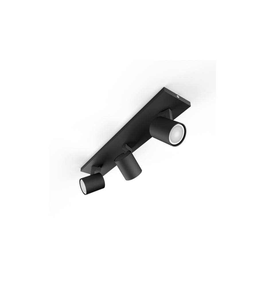 PHILIPS HUE - White Ambiance Runner 3 spots Noir