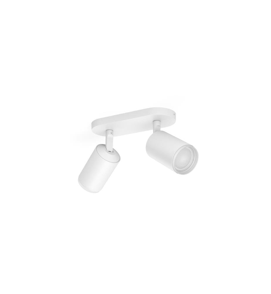 PHILIPS HUE - White & Color Ambiance Fugato Spot 2 pièces Blanc