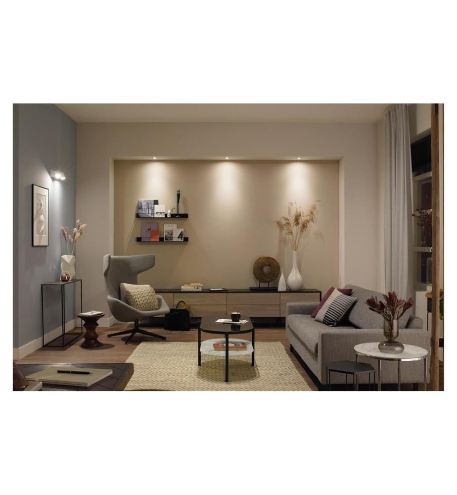 PHILIPS HUE - White Ambiance Milliskin Spot à encastrer pack de 3 Rond Blanc