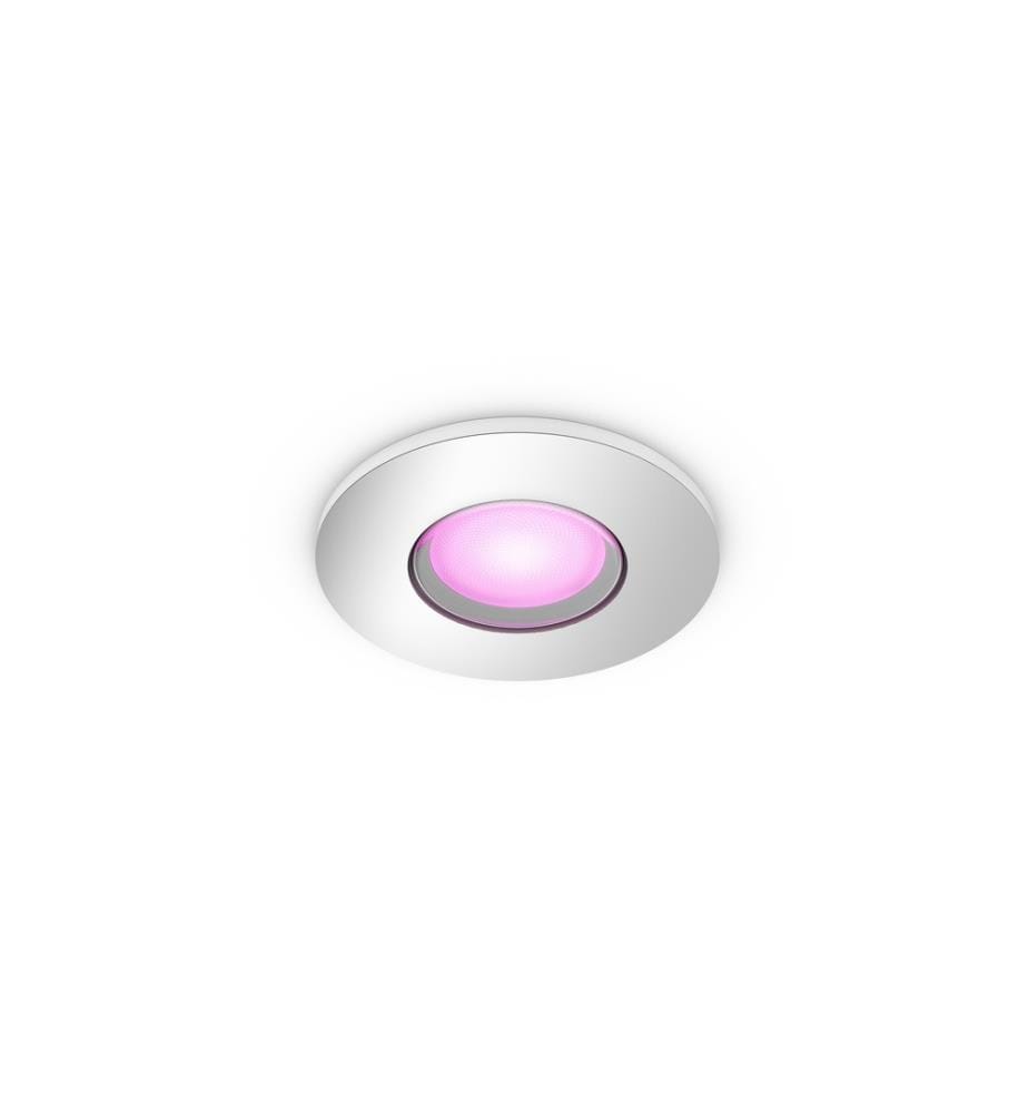 PHILIPS HUE - White & Color Ambiance Xamento Spot à encastrer Argent