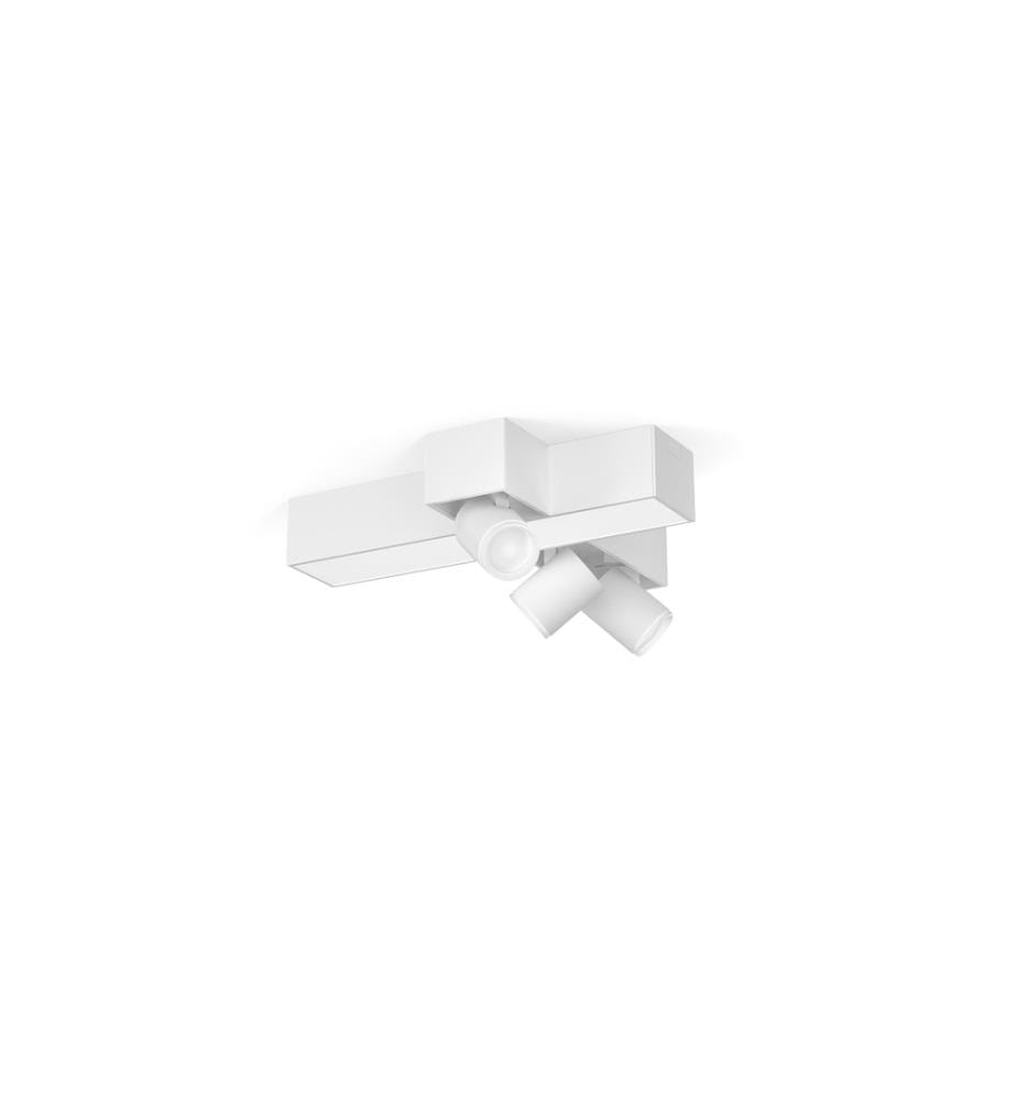 PHILIPS HUE - White & Col. Amb. Centris Cross Spot 3 places Blanc