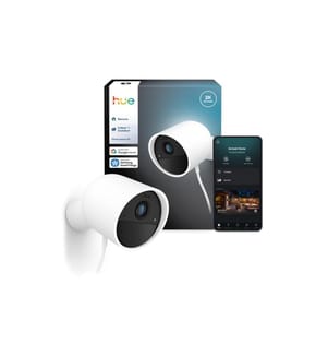 PHILIPS HUE - Secure kabelgebundene Kamera weiss
